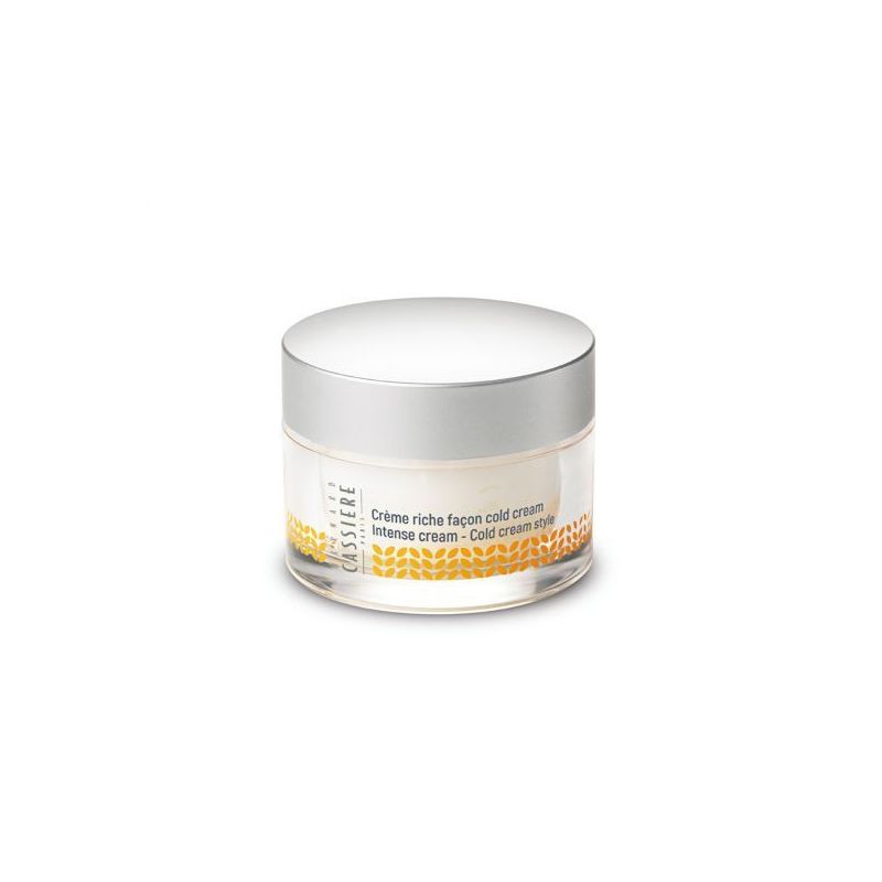 Crème riche façon cold cream Crème riche façon cold cream