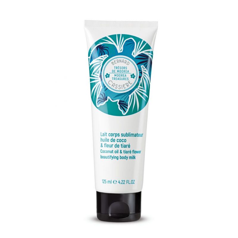 Coconut oil & tiaré flower beautifying body milk Coconut oil & tiaré flower beautifying body milk